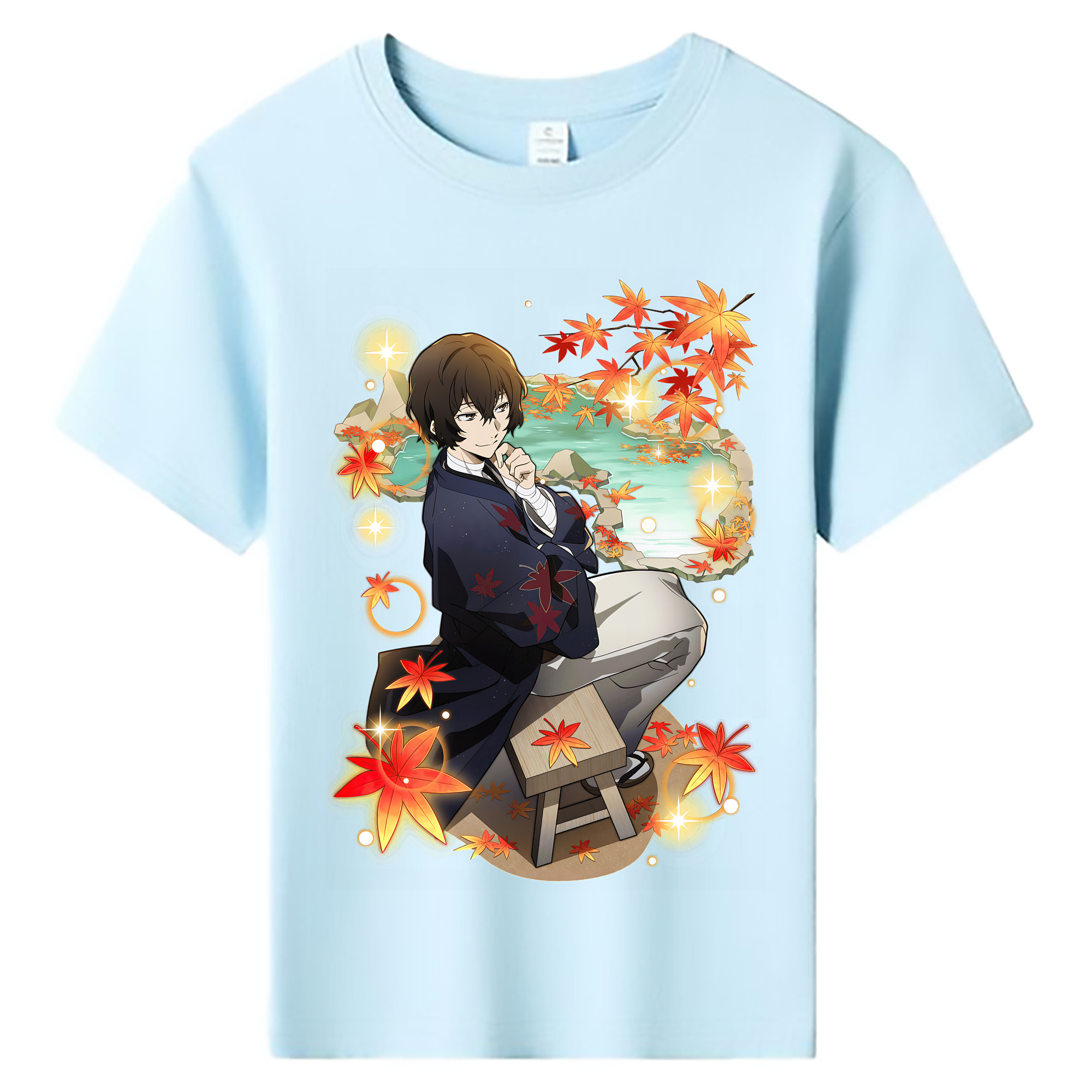 （画像用） 文豪ストレイドッグス Bungo Stray Dogs 綿100％キッズTシャツ（フロントプリント）